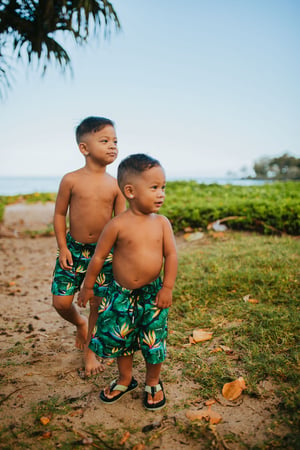 Image of Keola - Boys Board Shorts ~ WAIPI`O OASIS