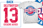 Image of DESTROYER basketball logo