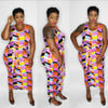Cubic Maxi Dress