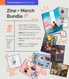 ZINE + MERCH BUNDLE