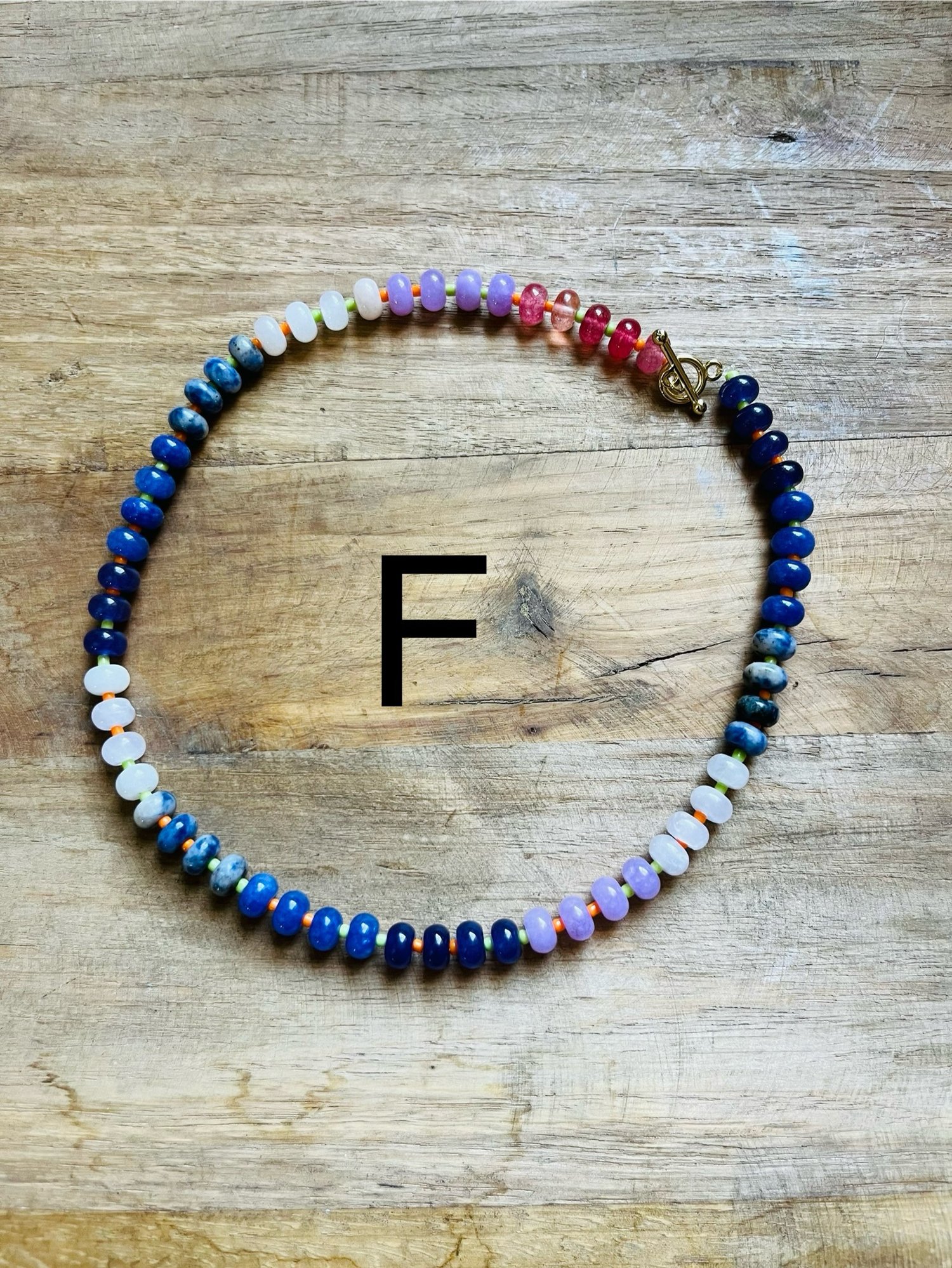 Image of Stone Beaded Necklace