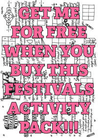 Image 3 of Festivals Activity Pack
