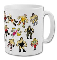 Image 1 of Classic Wrestling Figure /// Mug