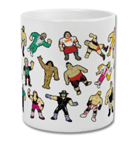 Image 2 of Classic Wrestling Figure /// Mug