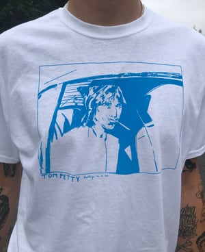 Image of 'Tom Petty Smoking In A Car' T Shirt