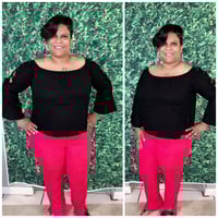 Plus Off the Shoulder Top