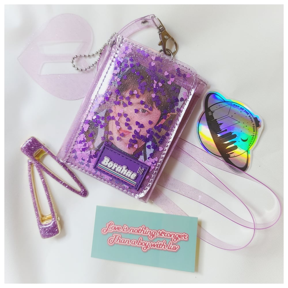 Image of 💜💣💜PRE-ORDER BORAHAE JELLY WALLET💜💣💜