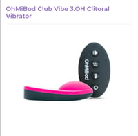 Image 1 of OhMiBod Club Vibe 3.OH Clitoral Vibrator