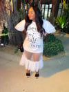 Peplum TShirt Dress