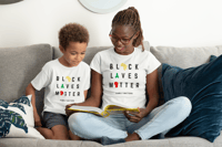 Image 2 of Black Lives Matter Kids White T-Shirt