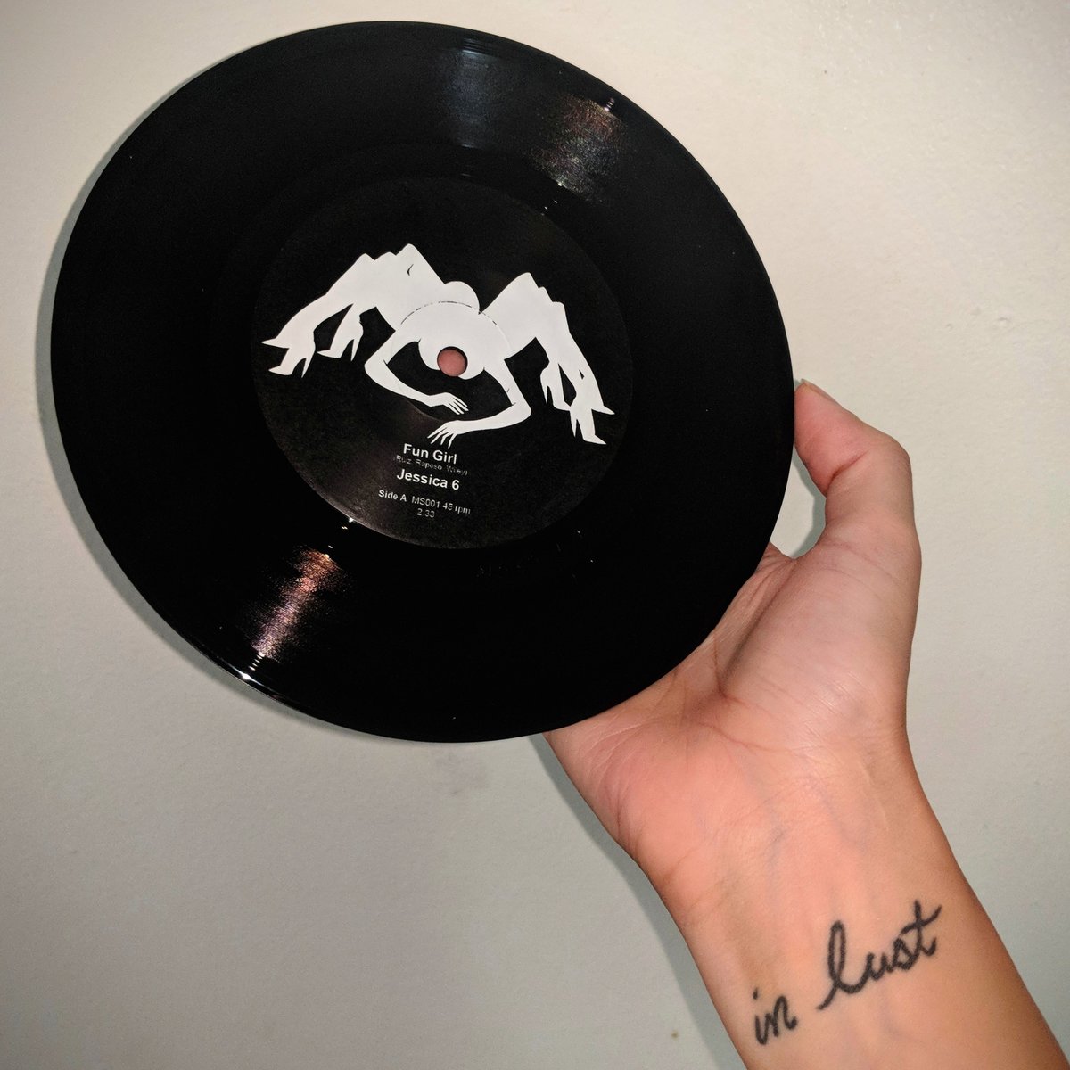 Image of 'Fun Girl' + 'Not Anymore' 7" Vinyl (autographed)
