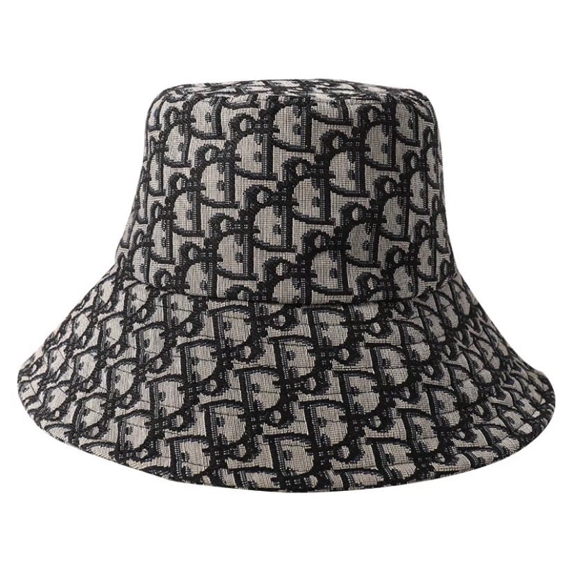 dior bucket hat black