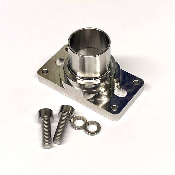 Image of Stainless Steel Billet GP460/G62 Exhaust Manifold - RS pipes