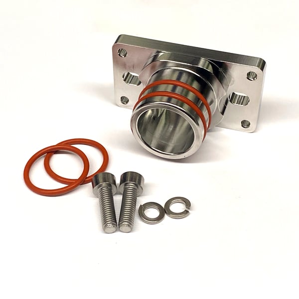 Image of Stainless Steel Billet GP460/G62 Exhaust Manifold -  RF and JetPro Pipes