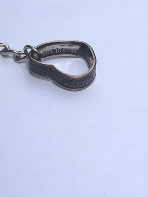 Image of State Quarter Heart Keychain