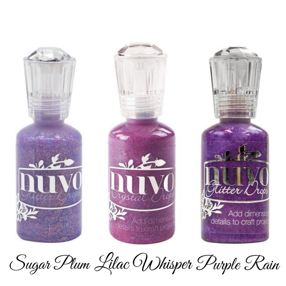 Image of Nuvo Glitter Drops ~Purple Passion 