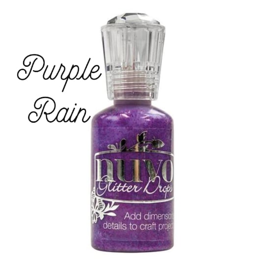 Image of Nuvo Glitter Drops ~Purple Passion