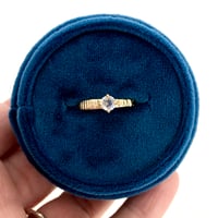 Image 4 of flash sale . 14k gold rainbow moonstone ring