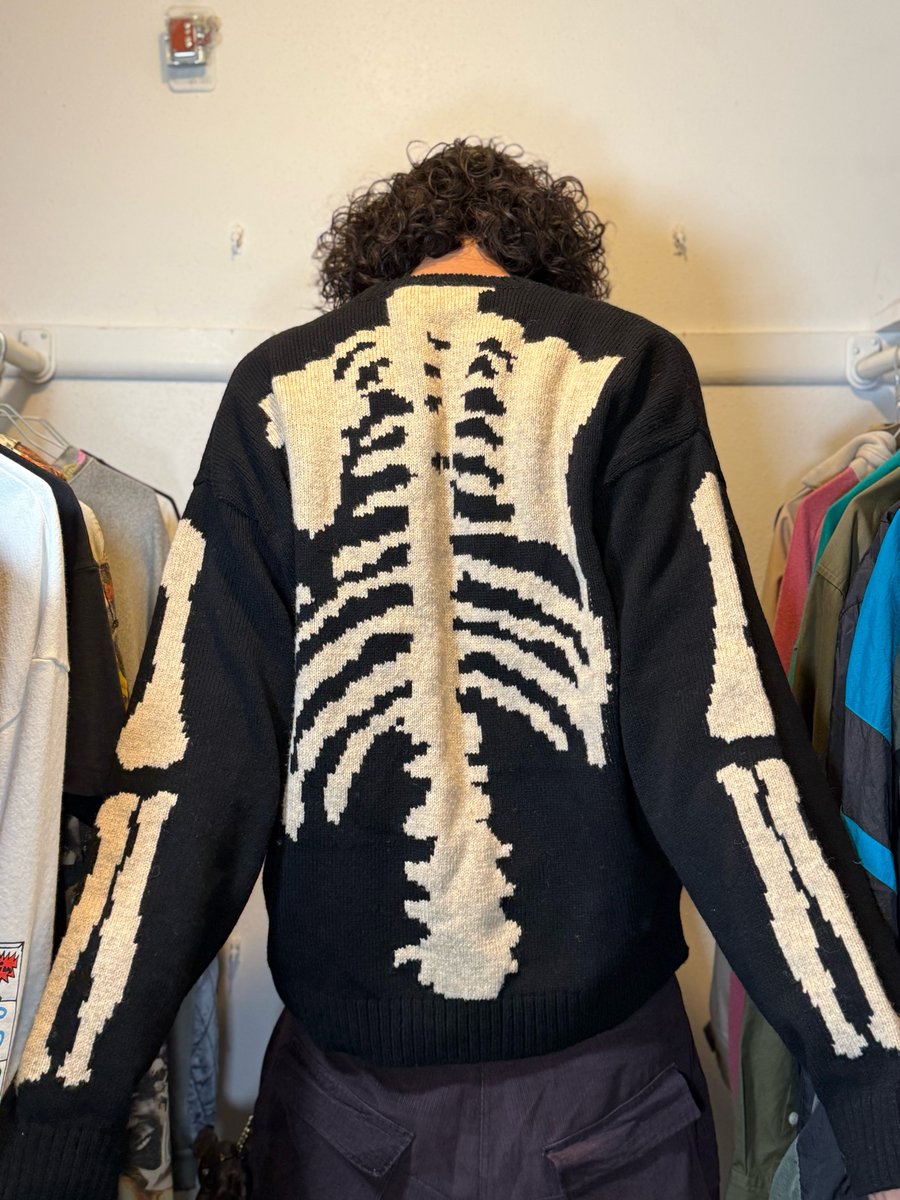 Image of Kapital 5G Wool Bone Crew Sweater