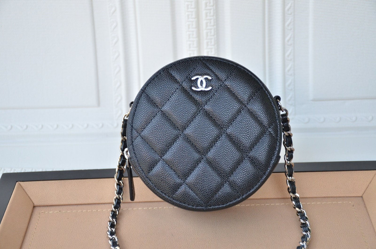 chanel round crossbody