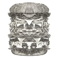 Image 1 of Mirror (Monster Burger) print
