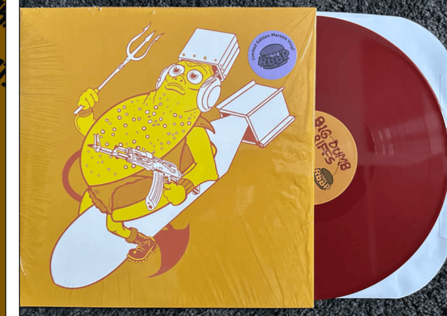 Image of Big Dumb Riffs 2nd pressing (Maroon)