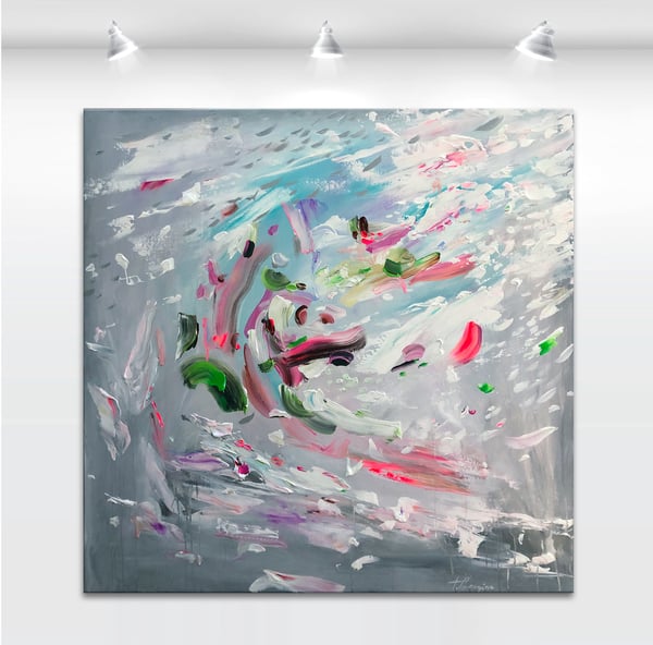 Image of Vi libertatis - 101x101cm