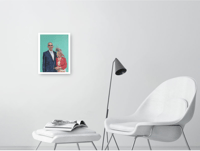 Image 2 of Print - Portrait of Mum & Dad