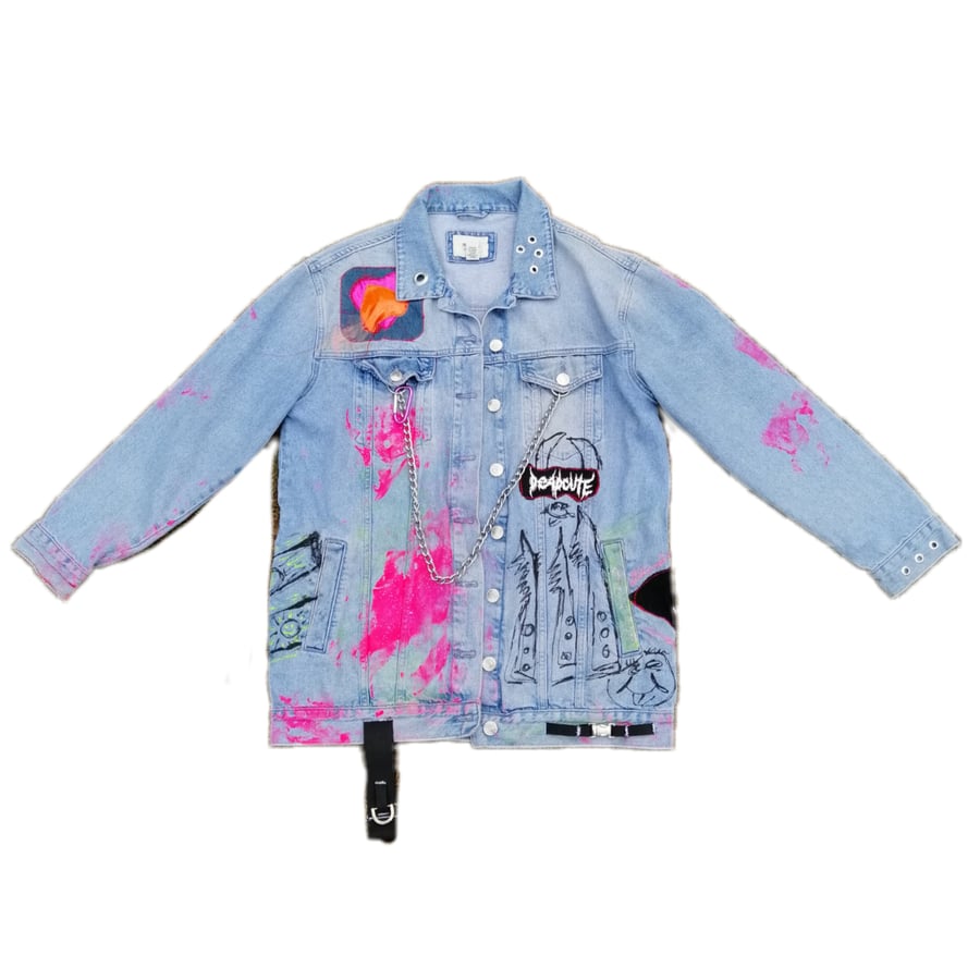 Image of Restricted 1/1 custom denim jacket