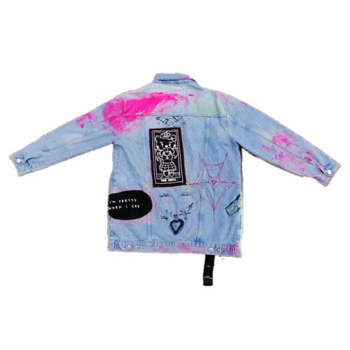 Image of Restricted 1/1 custom denim jacket