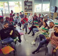 Taller cosido artesanal de alpargatas iniciación