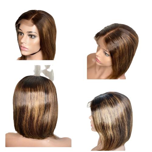 Image of ADA 12" HONEY BLONDE BOB WIG