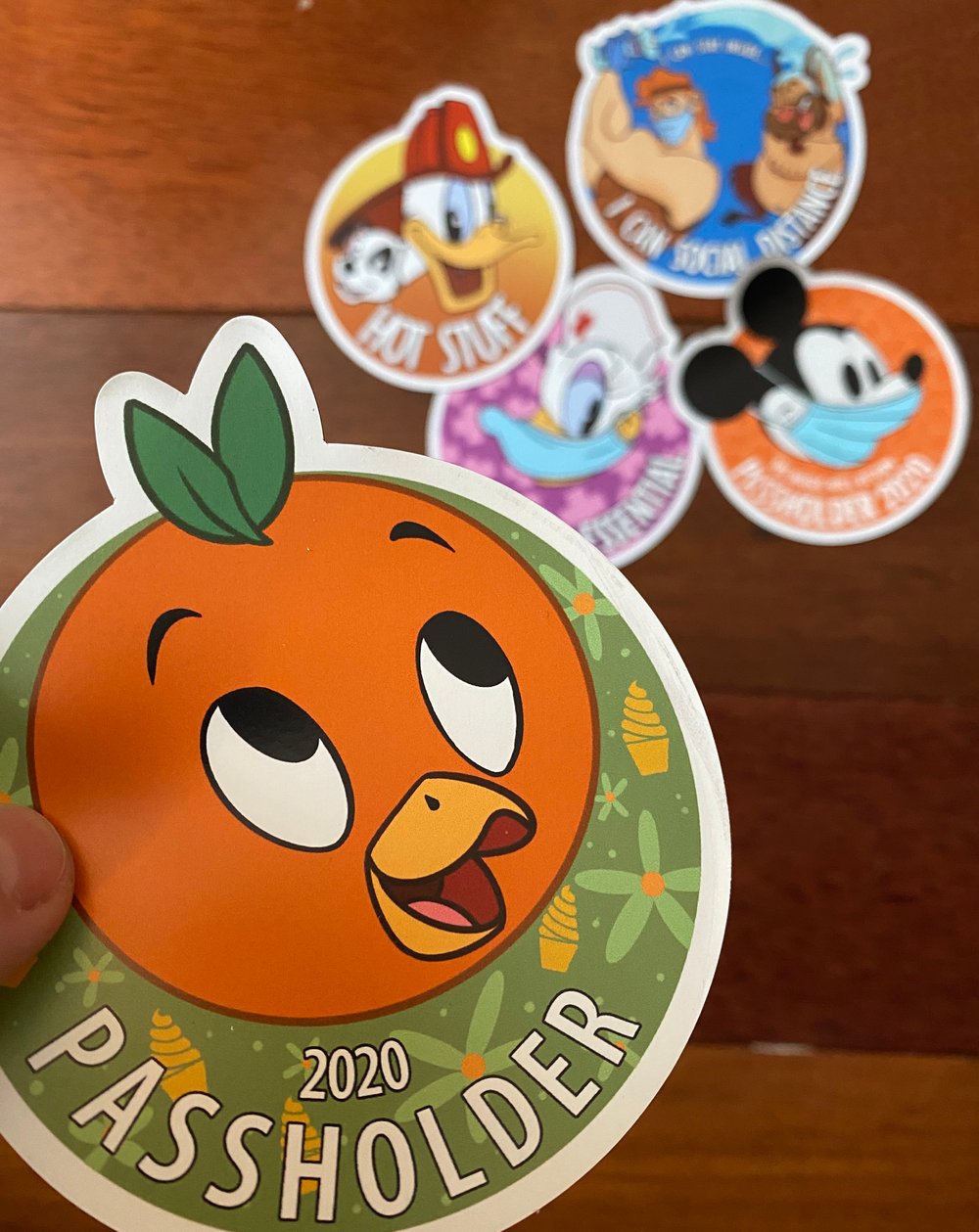 Passholder Magnets and Stickers