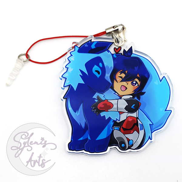 VLD Kosmo and Baby Keith charm