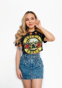 Guns and Roses Bleached Graphic T-shirt