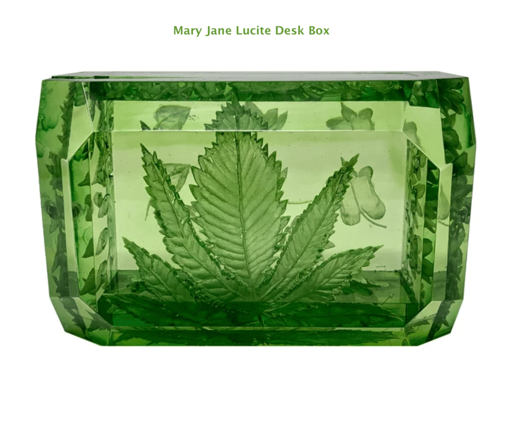 Image of Mary Jane Lucite Desk Box