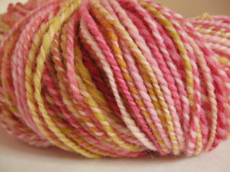 Devine Melon -  Handspun Merino