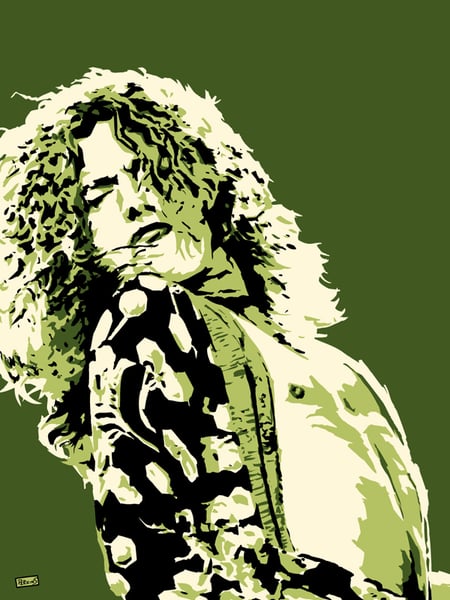 Image of "Perkins 77" Art Print Series - 7702 Robert Plant