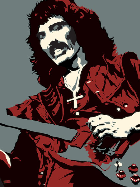 Image of "Perkins 77" Art Print Series - 7724 Tony Iommi