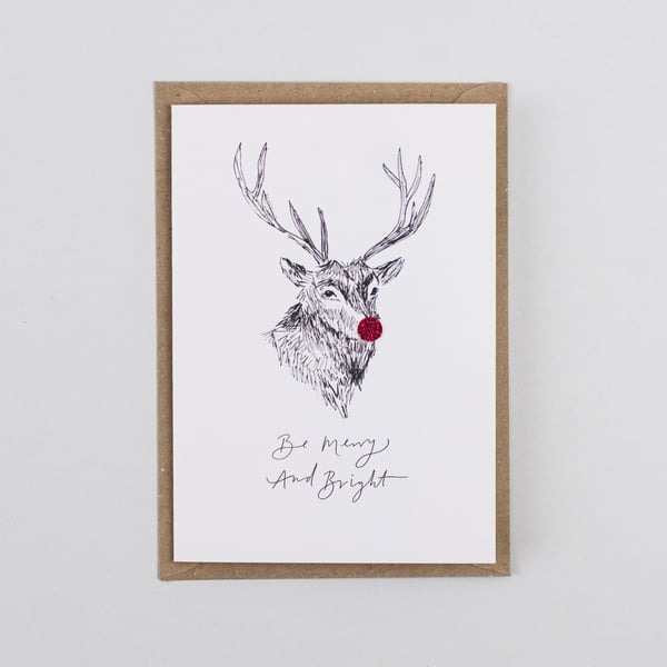 Image of Be Merry And Bright Reindeer