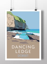 DANCING LEDGE DORSET prints from