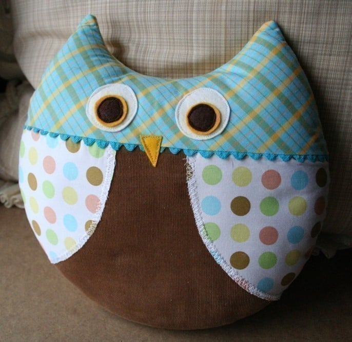 Image of Max the Owl and Philomena Fox PDF Sewing Pattern
