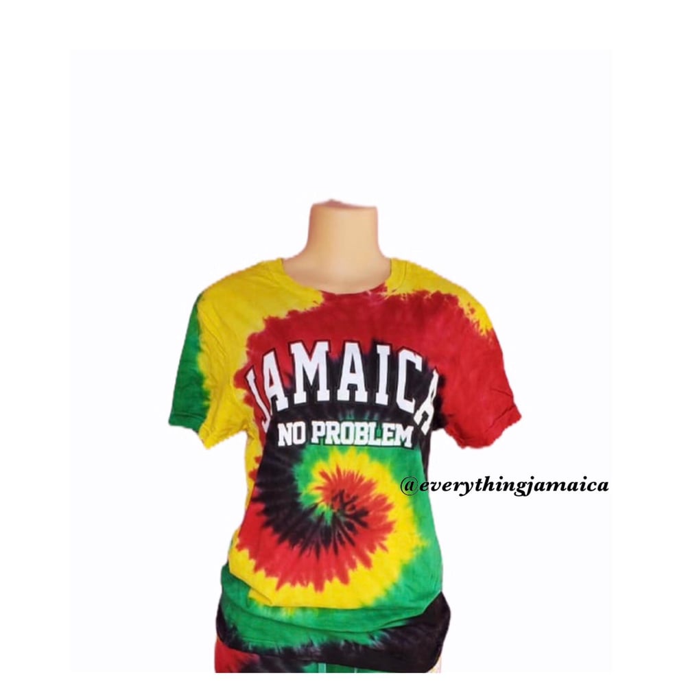 Tyedye Rasta Jamaica shirt 