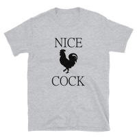 Nice cock Short-Sleeve Unisex T-Shirt