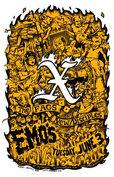 Image of X - Emo's, Austin, 2003