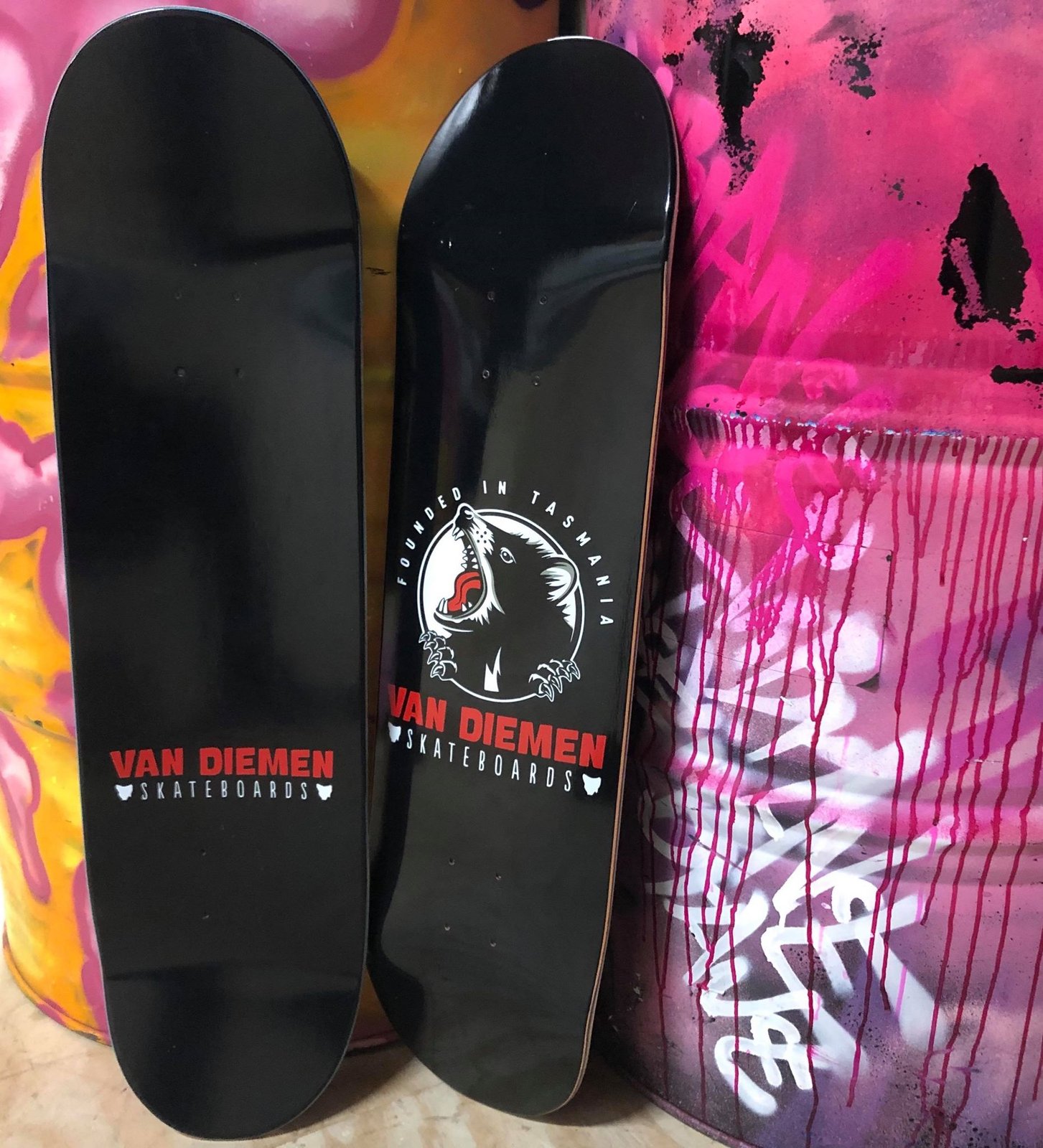 van diemen skateboards