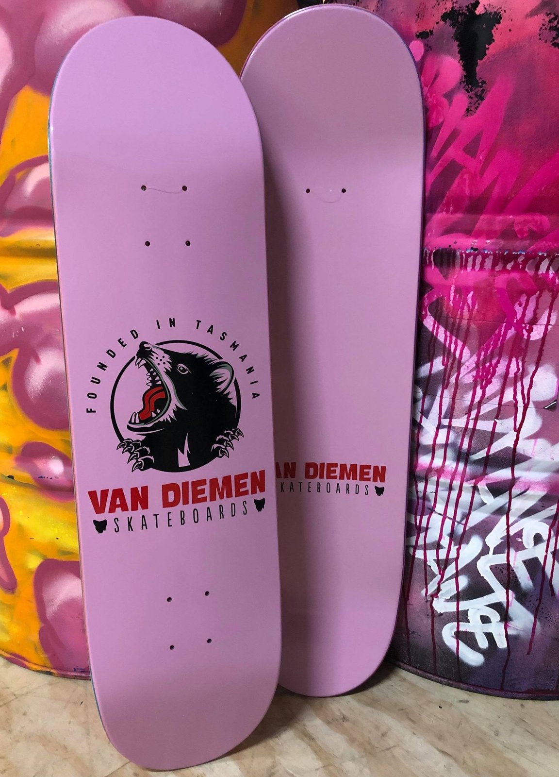 van diemen skateboards
