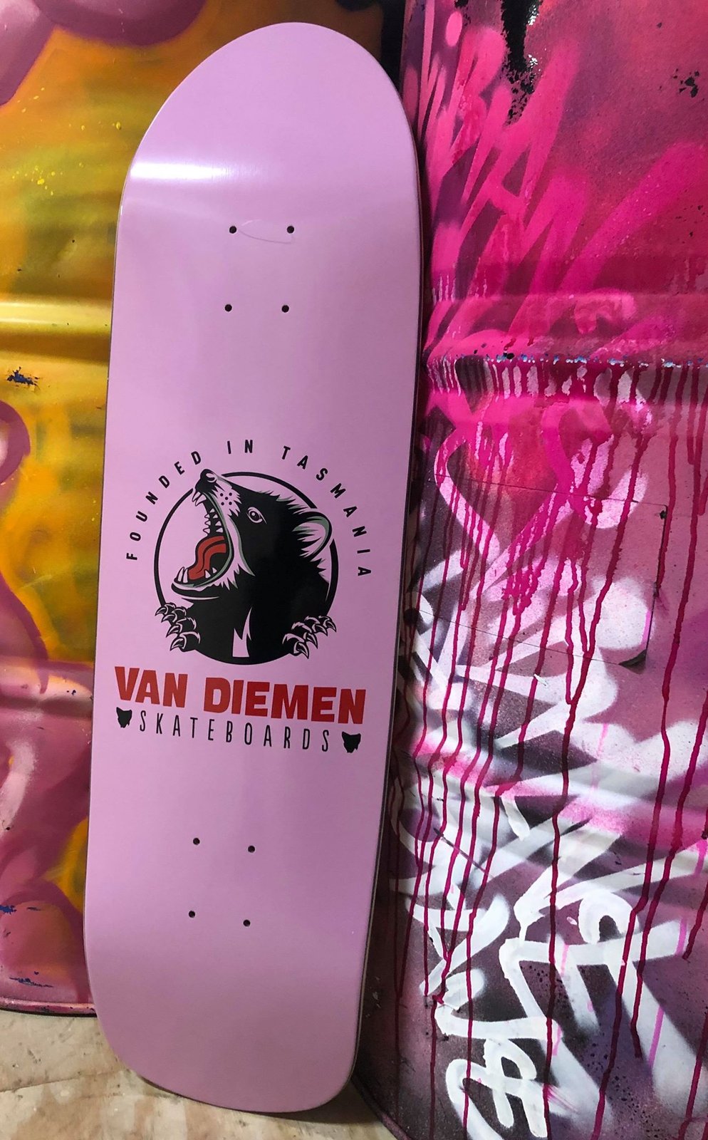 van diemen skateboards
