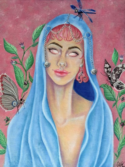 Image of Madonna of Belladonna (print)