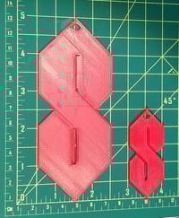 Image 2 of That one cool S you used to draw - Keychain / Rear Mirror Hanger